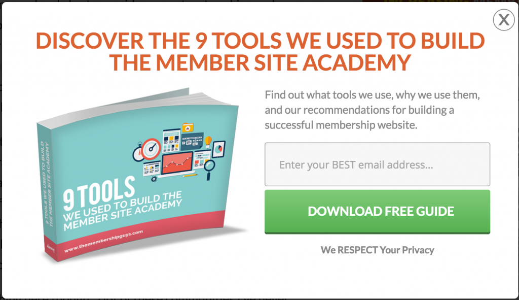 tools and resources lead magnet