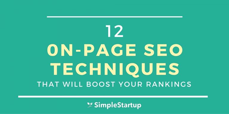 12 On-Page SEO Techniques That Will Boost Your Rankings