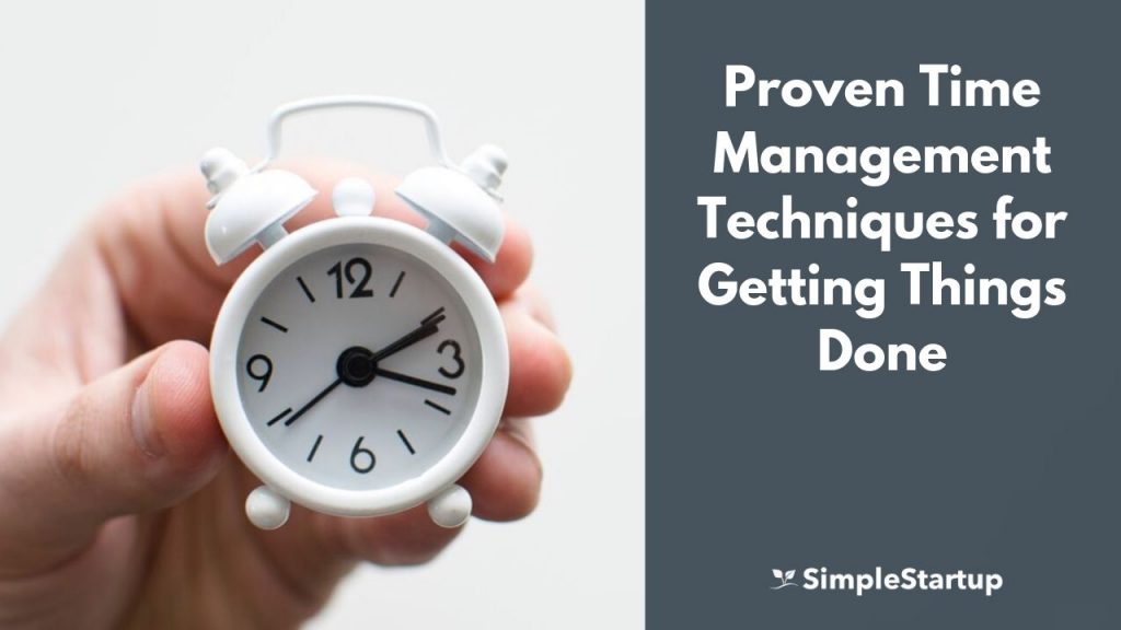 time management techniques