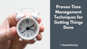 time management techniques