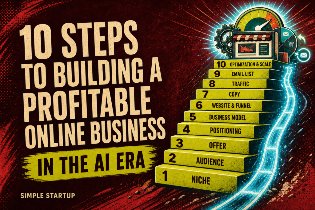 10 Steps to Building a Profitable Online Business in 2026 (the AI Era)