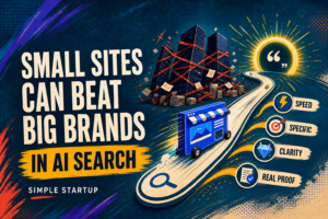 AI Search Optimization for Small Business: How Small Sites Beat Big Brands ai search optimization small business