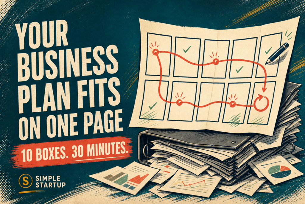 Business Plan for Solopreneurs: The One-Page Canvas I Actually Use