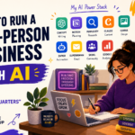 How to Run a One-Person Business with AI: My Exact "AI Headquarters" Setup how to run one person business ai