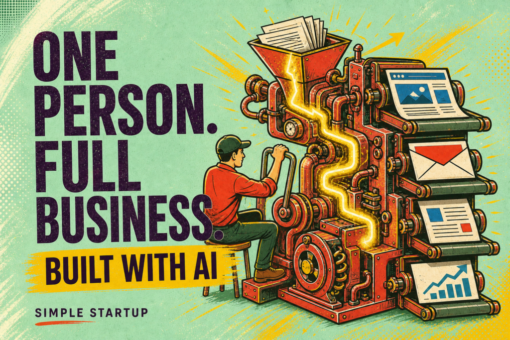 How to Start a One-Person Business with AI in 2026 (and Why Solo Is the Future)