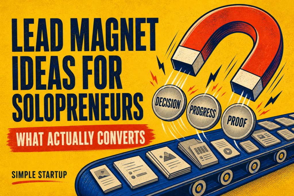 Lead Magnet Ideas for Solopreneurs: What Actually Converts in 2026