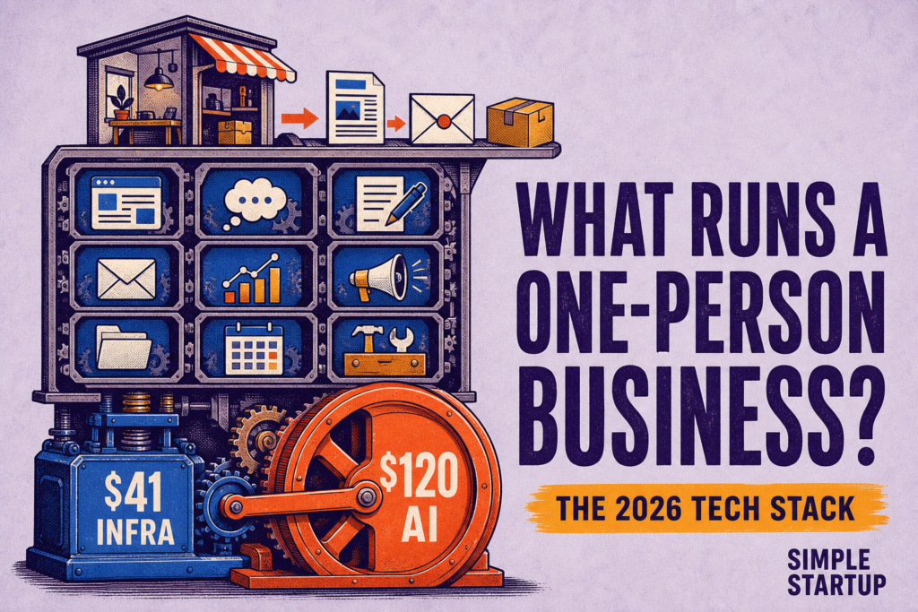 Solopreneur Tech Stack: Every Tool I Run and What It Costs (2026)